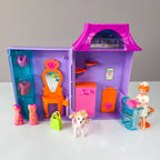 Polly Pocket Hundesalon Set 90er mit Hündin, Friseurin & Zubehör nerdycustom - nerdyvana.com