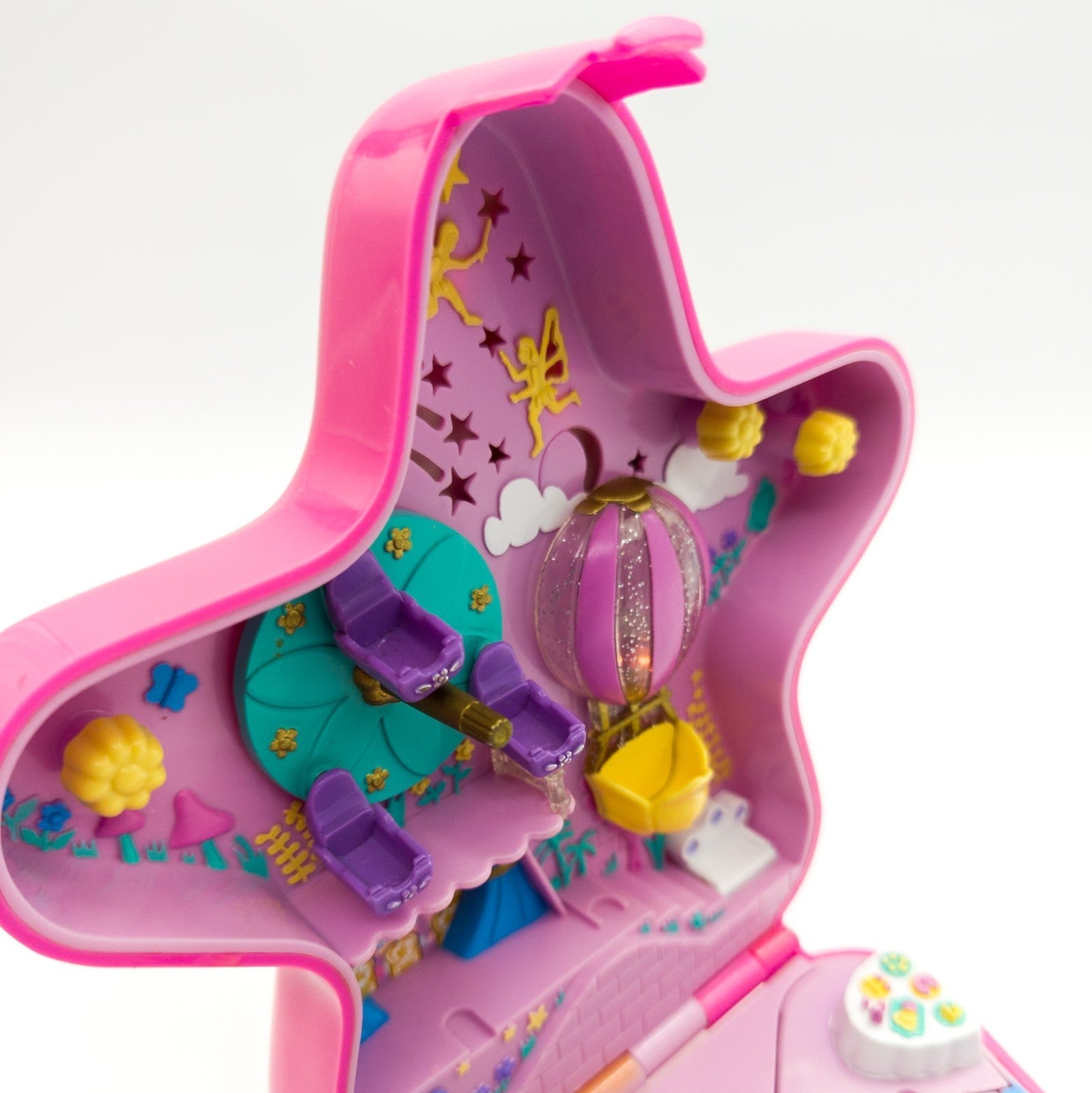 Polly Pocket® Mattel® BlueBird - Fairy Light Wonderland 1993 Star Pink Retro 90s - nerdyvana.com
