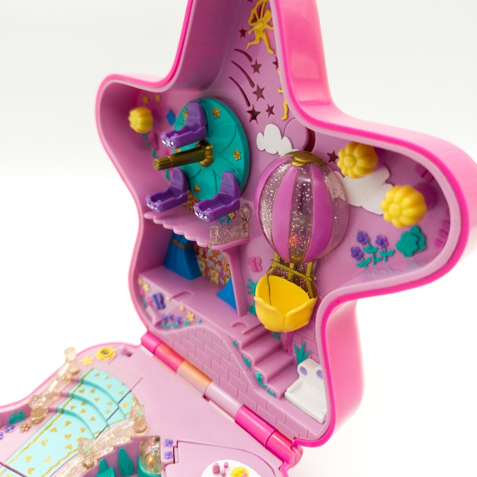 Polly Pocket® Mattel® BlueBird - Fairy Light Wonderland 1993 Star Pink Retro 90s - nerdyvana.com