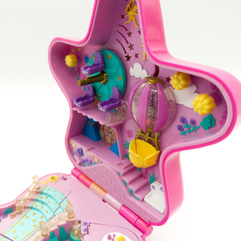 Polly Pocket® Mattel® BlueBird - Fairy Light Wonderland 1993 Star Pink Retro 90s - nerdyvana.com