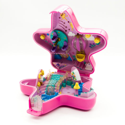 Polly Pocket® Mattel® BlueBird - Fairy Light Wonderland 1993 Star Pink Retro 90s - nerdyvana.com