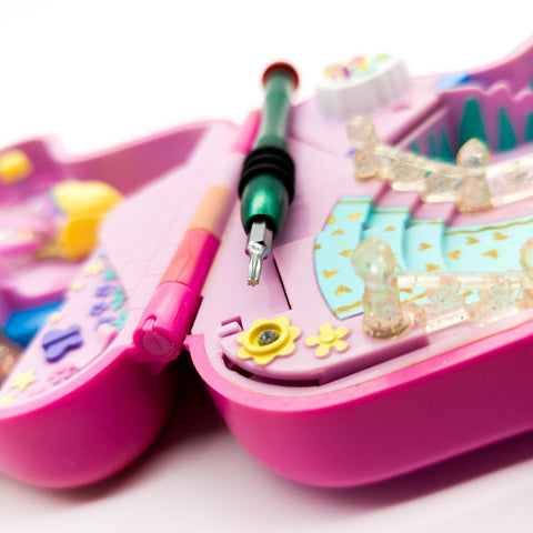 Polly Pocket® Mattel® BlueBird - Fairy Light Wonderland 1993 Star Pink Retro 90s - nerdyvana.com