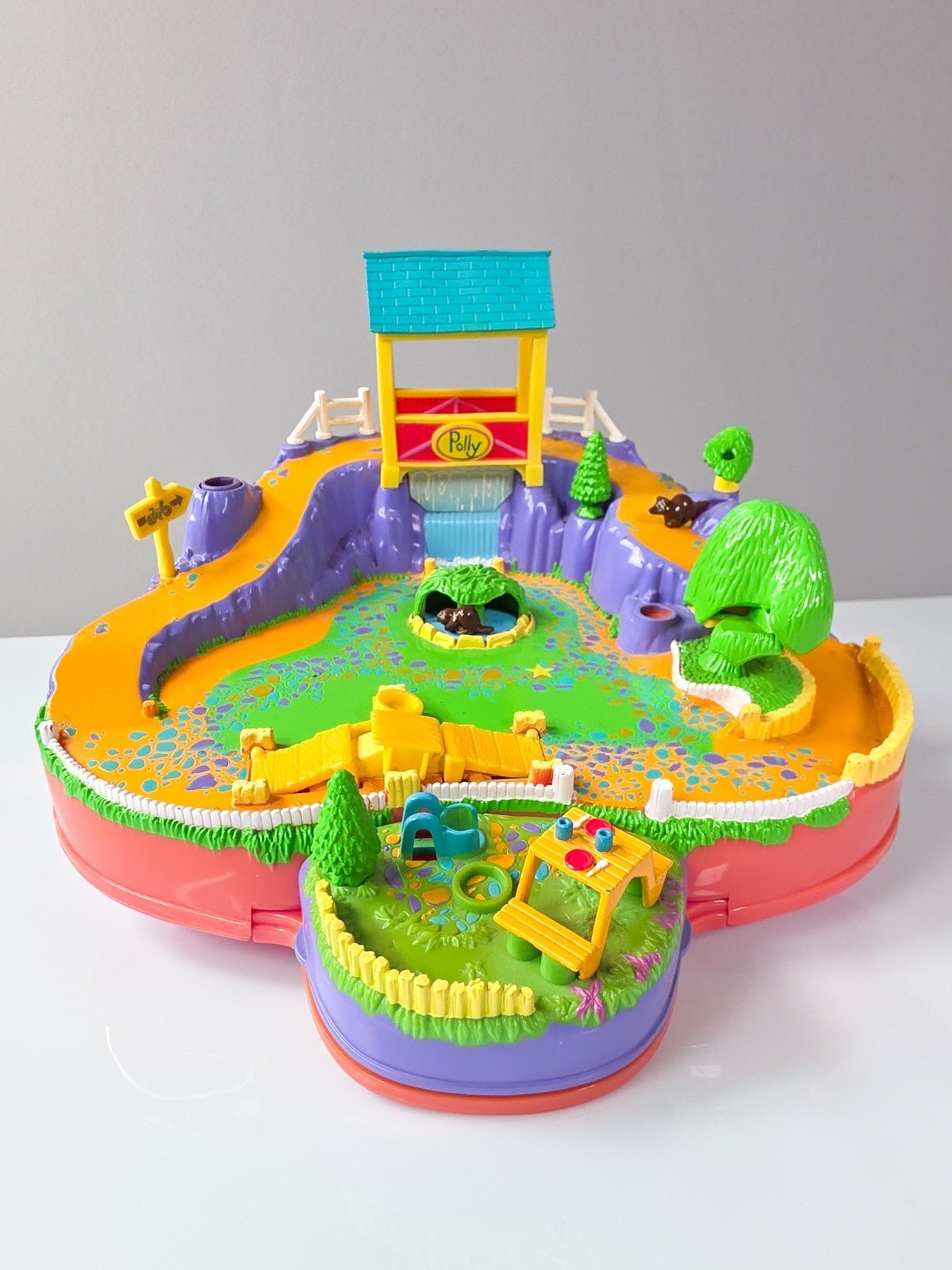 Polly Pocket Mattel BlueBird Toys Rockin’ Playground 1998 Retro Spielplatz 90s - nerdyvana.com