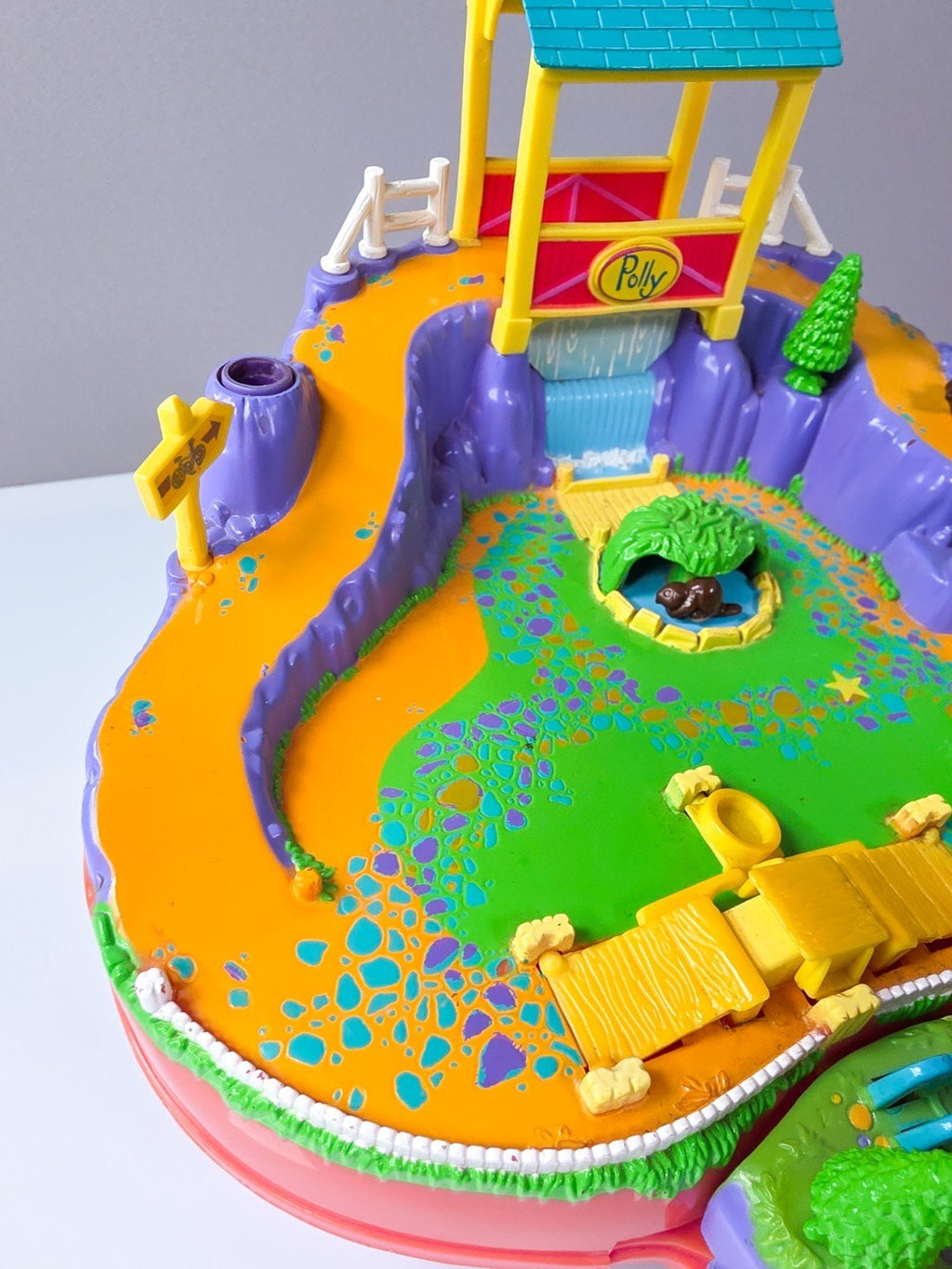 Polly Pocket Mattel BlueBird Toys Rockin’ Playground 1998 Retro Spielplatz 90s - nerdyvana.com