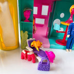 Polly Pocket Shoppingcenter mit Figuren & Zubehör Mattel 2002 Puppen Boutique - nerdyvana.com