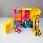 Polly Pocket Shoppingcenter mit Figuren & Zubehör Mattel 2002 Puppen Boutique - nerdyvana.com