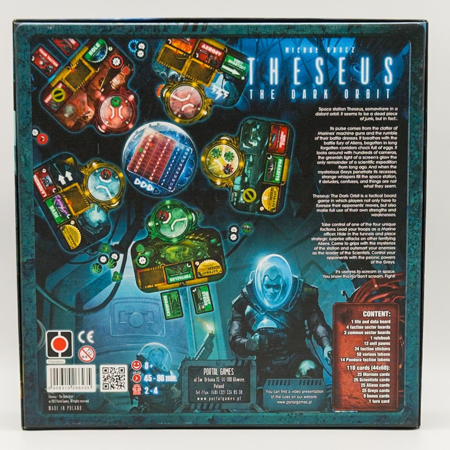 Portal Games Theseus The Dark Orbit taktisches Brettspiel Sammlerzustand 2013 - nerdyvana.com