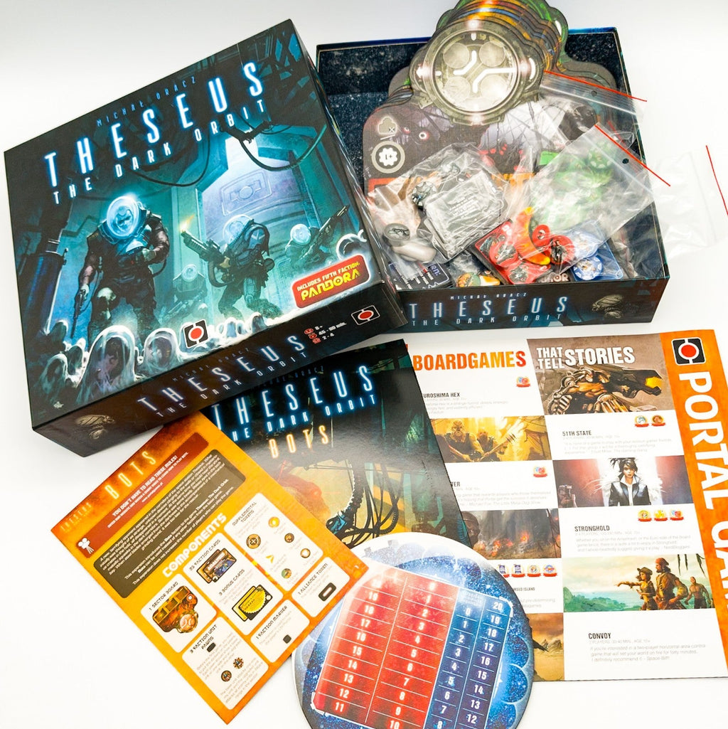 Portal Games Theseus The Dark Orbit taktisches Brettspiel Sammlerzustand 2013 - nerdyvana.com