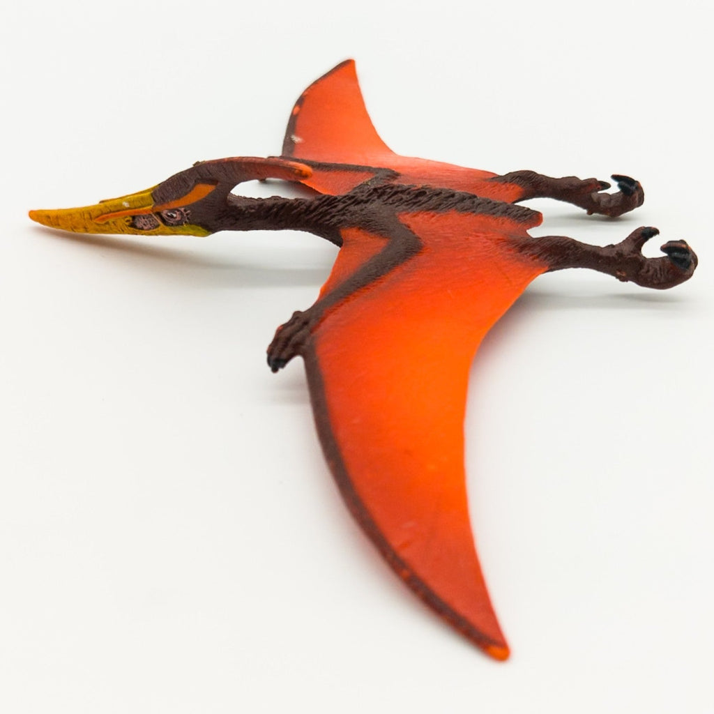 schleich Dinosaurier Pteranodon 15008 rot orange braun Flugsaurier Figur - nerdyvana.com