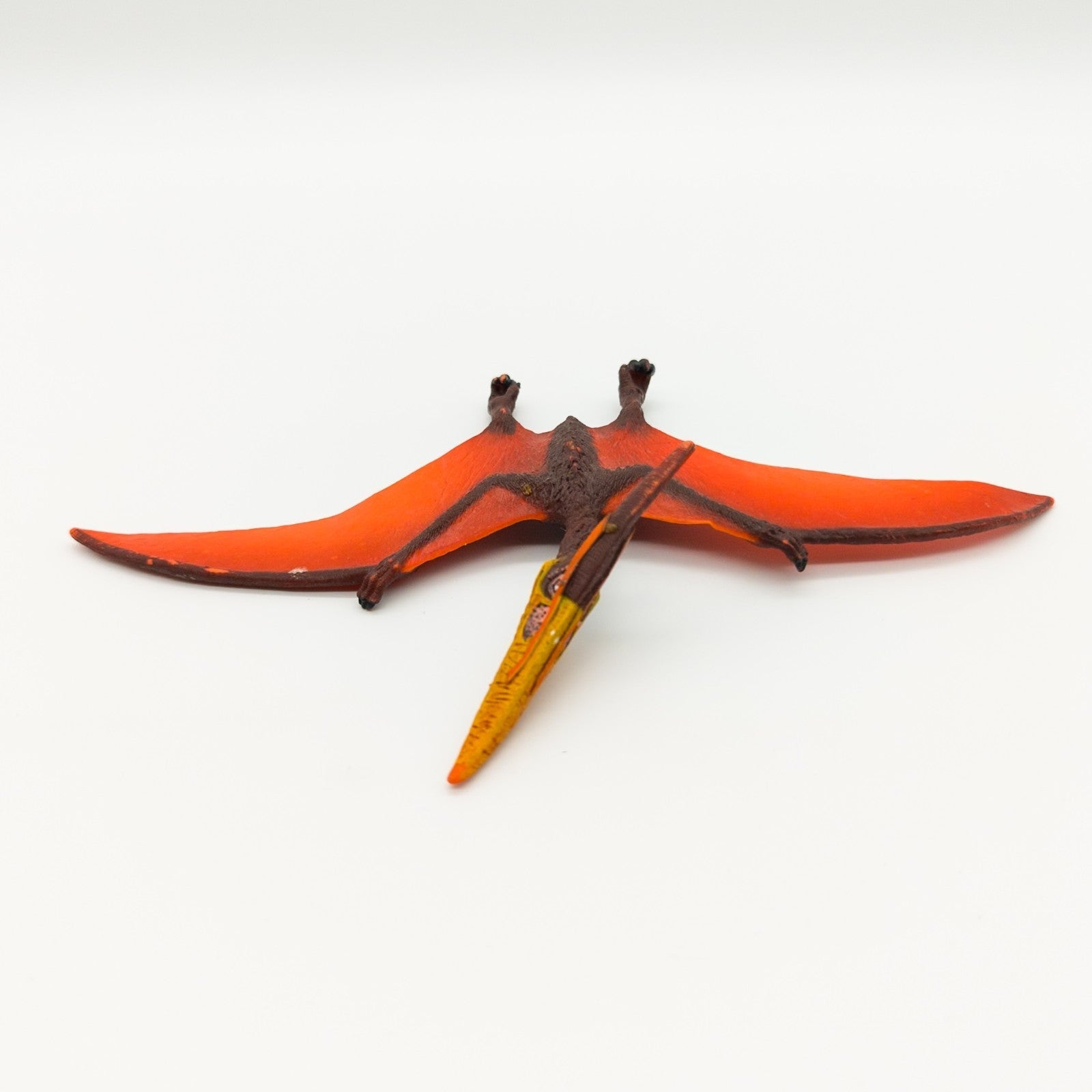 schleich Dinosaurier Pteranodon 15008 rot orange braun Flugsaurier Figur - nerdyvana.com