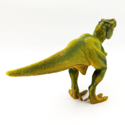 Schleich® Dinosaurier Tyrannosaurus Rex 14525 2011 beweglicher Kiefer grün gelb - nerdyvana.com