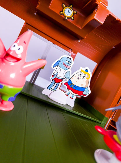 SpongeBob Schwammkopf Krusty Krab Spielset 2013 Simba Toys komplett 27-tlg RAR - nerdyvana.com