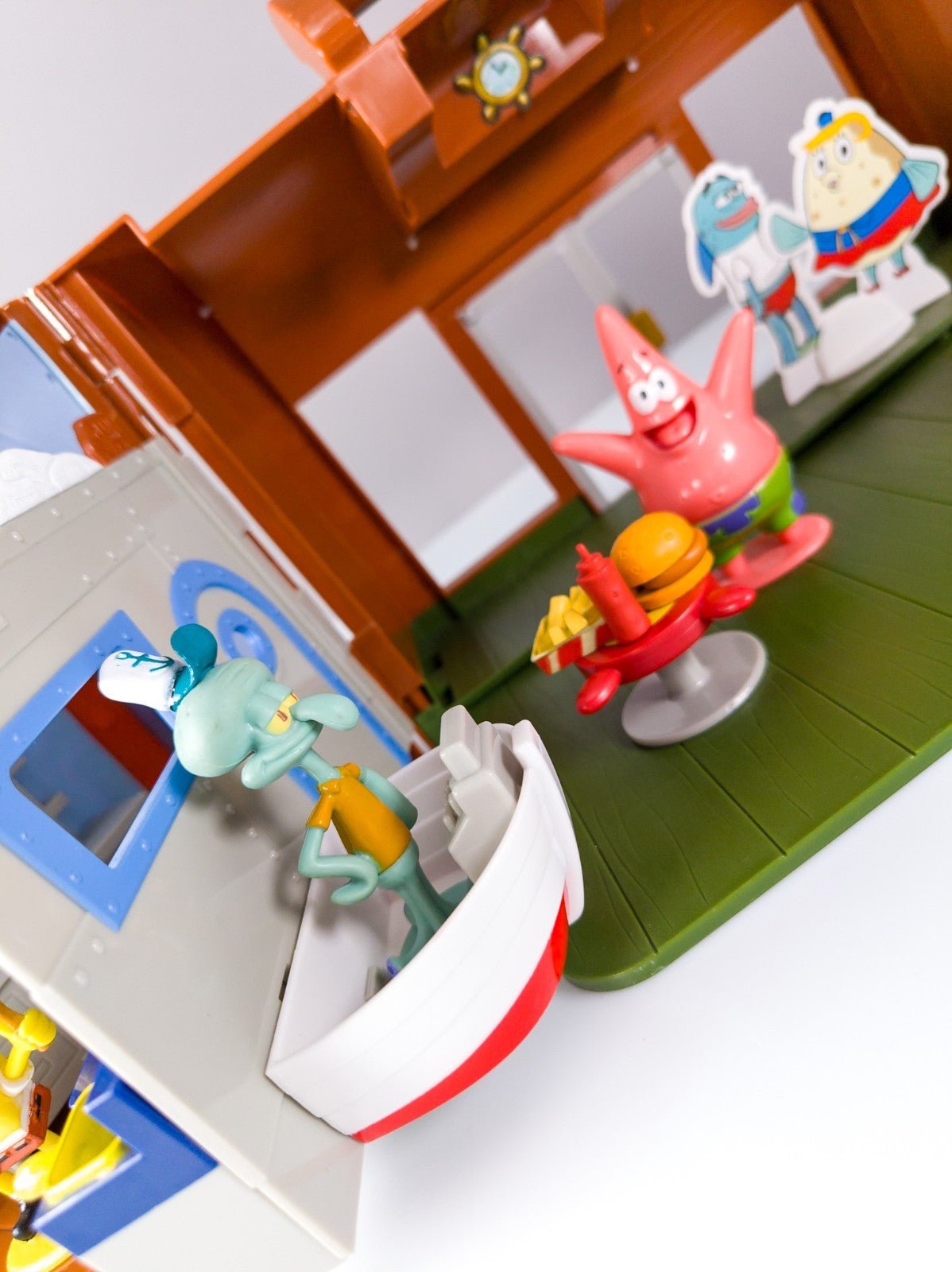 SpongeBob Schwammkopf Krusty Krab Spielset 2013 Simba Toys komplett 27-tlg RAR - nerdyvana.com