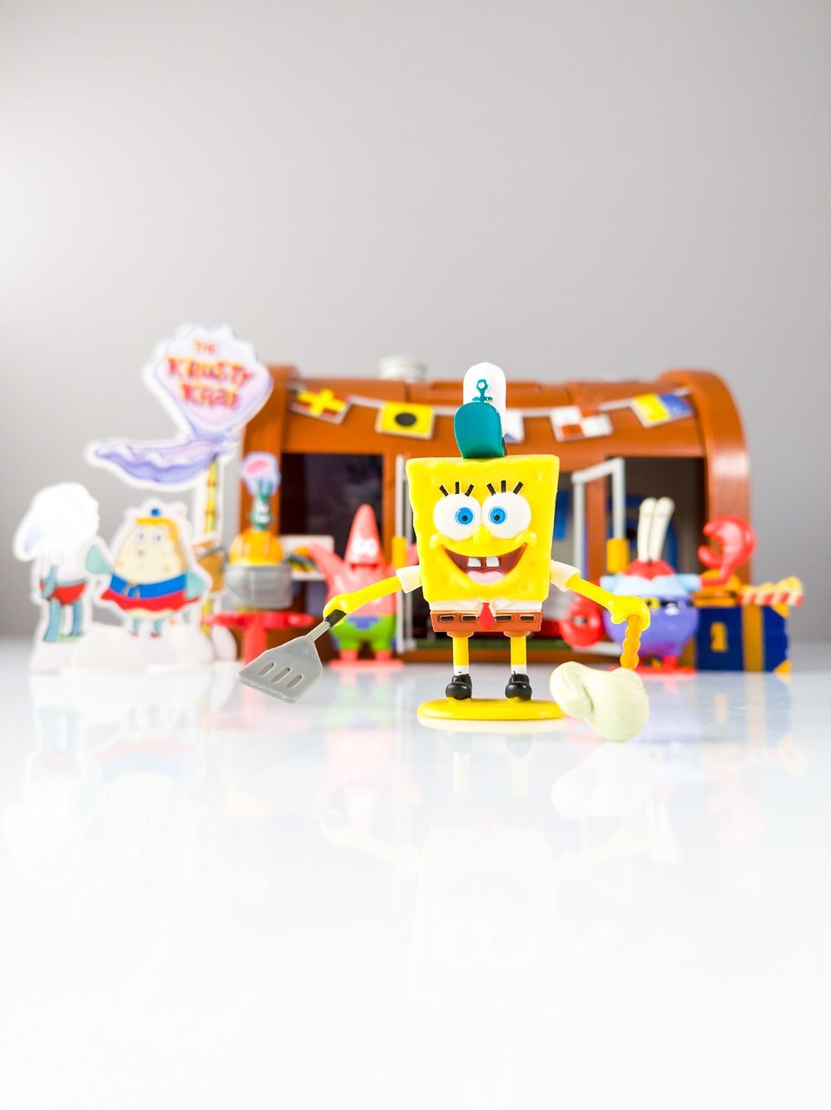 SpongeBob Schwammkopf Krusty Krab Spielset 2013 Simba Toys komplett 27 - tlg RAR - nerdyvana.com