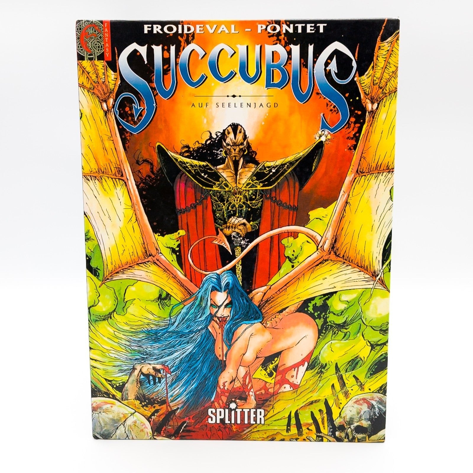 Succubus – Auf Seelenjagd (Splitter Verlag 1996) Froidéval Pontet Fantasy Comic - nerdyvana.com Hauptbild