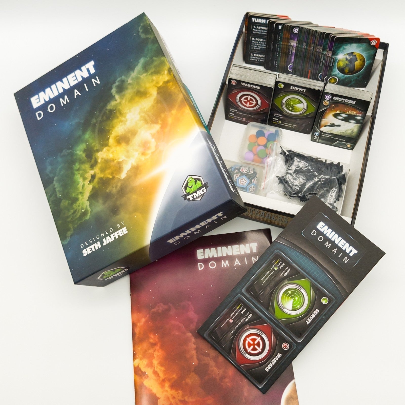 Tasty Minstrel Games Eminent Domain Brettspiel 2011 vollständig Sammlerzustand - nerdyvana.com