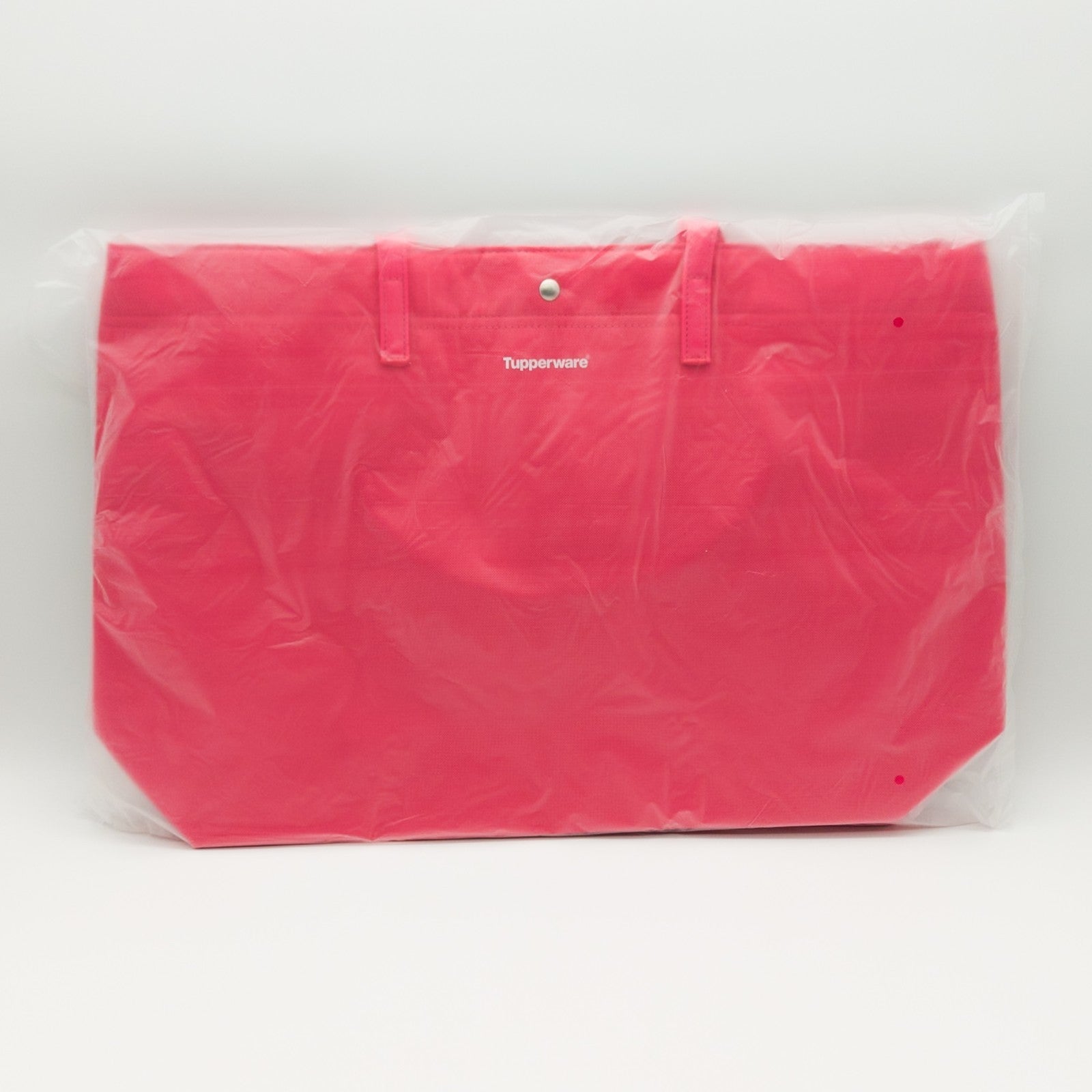 Tupperware Einkaufstasche Shopper pink groß Lunchbox Tasche 53x35x12 cm NEU - nerdyvana.com