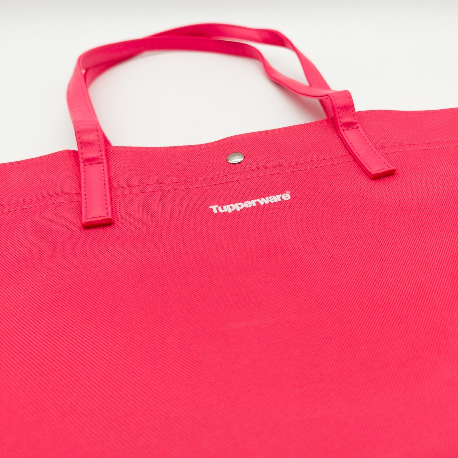 Tupperware Einkaufstasche Shopper pink groß Lunchbox Tasche 53x35x12 cm NEU - nerdyvana.com