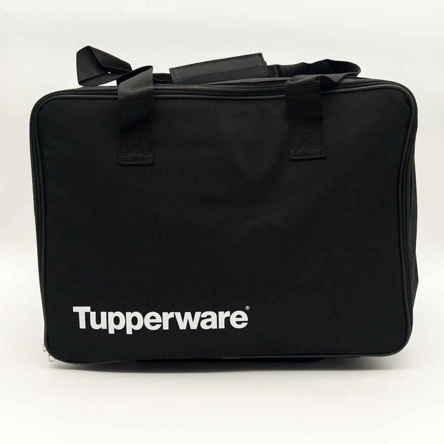 Tupperware Tasche Profi-Koffer schwarz Vorführtasche NEU 43x33x15 cm - nerdyvana.com