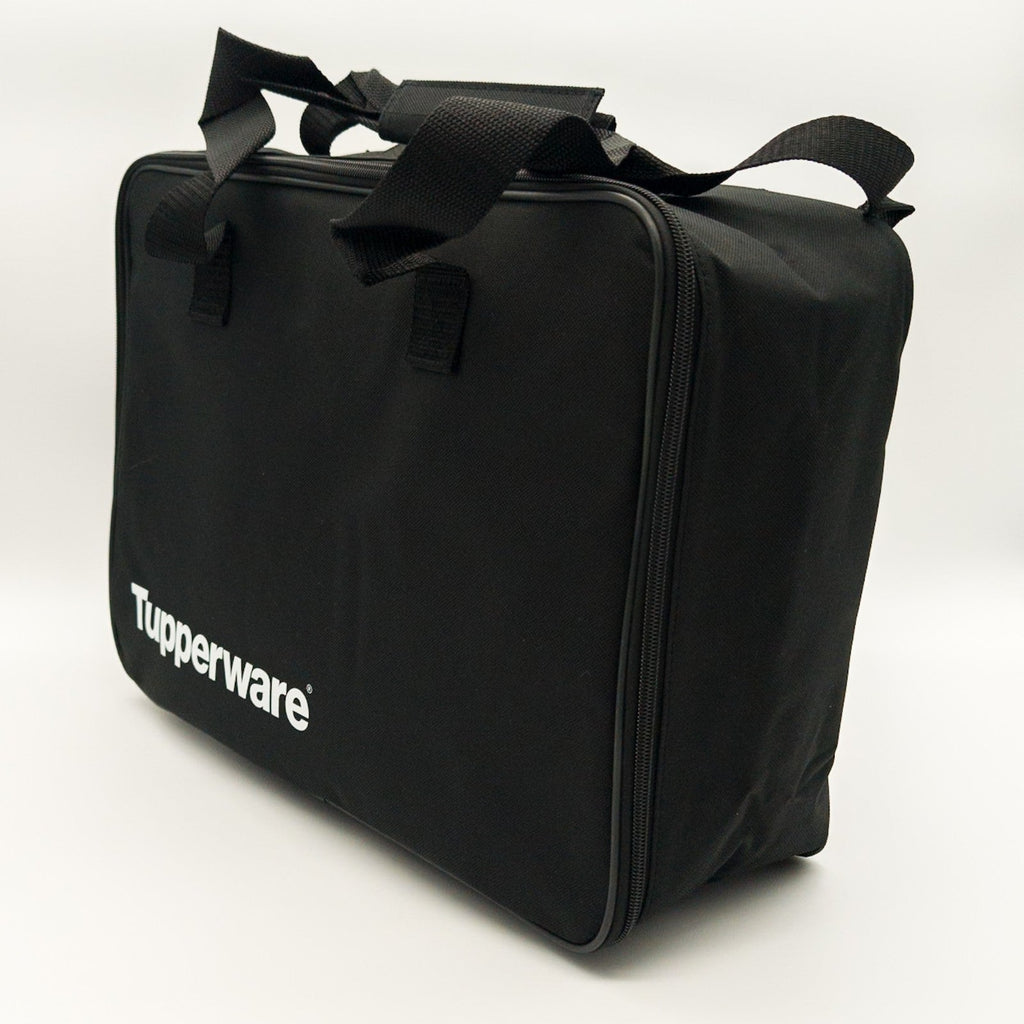 Tupperware Tasche Profi-Koffer schwarz Vorführtasche NEU 43x33x15 cm - nerdyvana.com