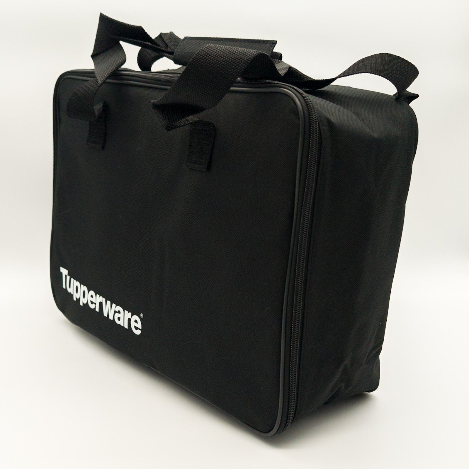 Tupperware Tasche Profi - Koffer schwarz Vorführtasche NEU 43x33x15 cm - nerdyvana.com