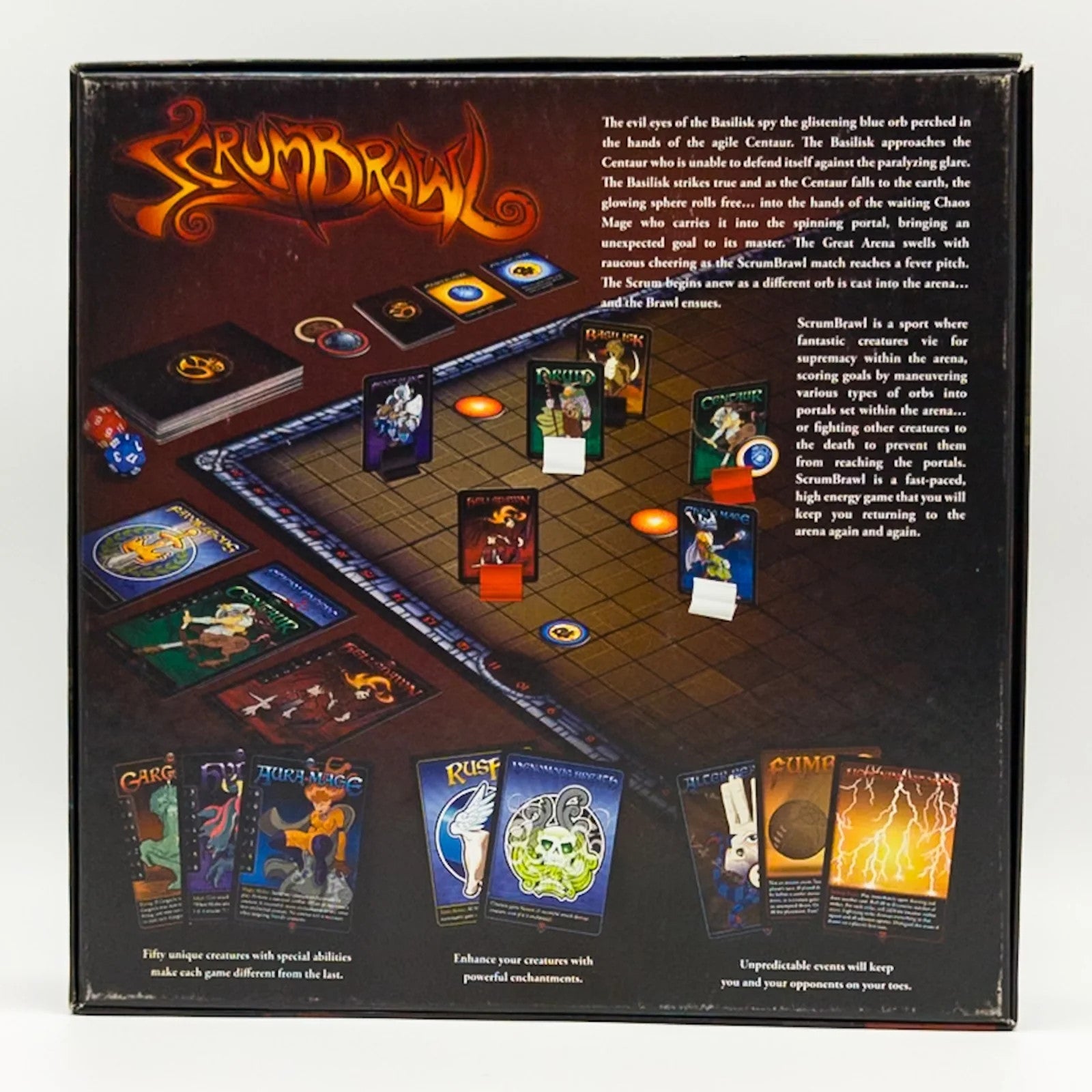 Victim Games Scrum Brawl Brettspiel Fantasy Arena komplett 2011 - nerdyvana.com