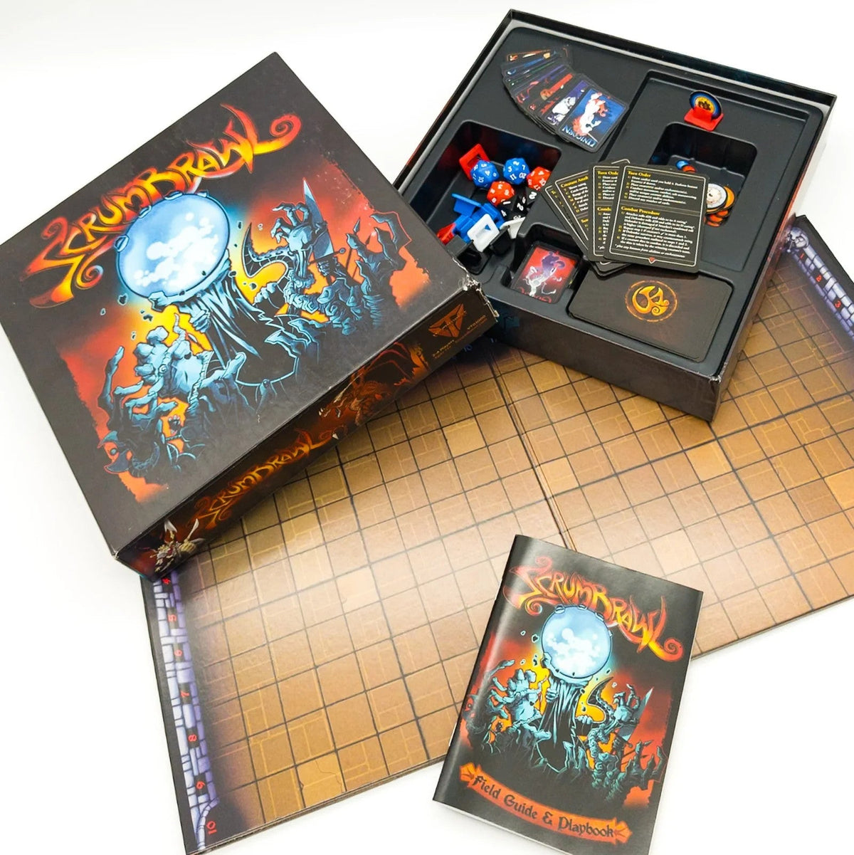 Victim Games Scrum Brawl Brettspiel Fantasy Arena komplett 2011 - nerdyvana.com
