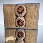 Vintage Liflory Seifen- & Handtuchset 🇩🇪 Rosenbarock Luxus • unbenutzt • OVP - nerdyvana.com