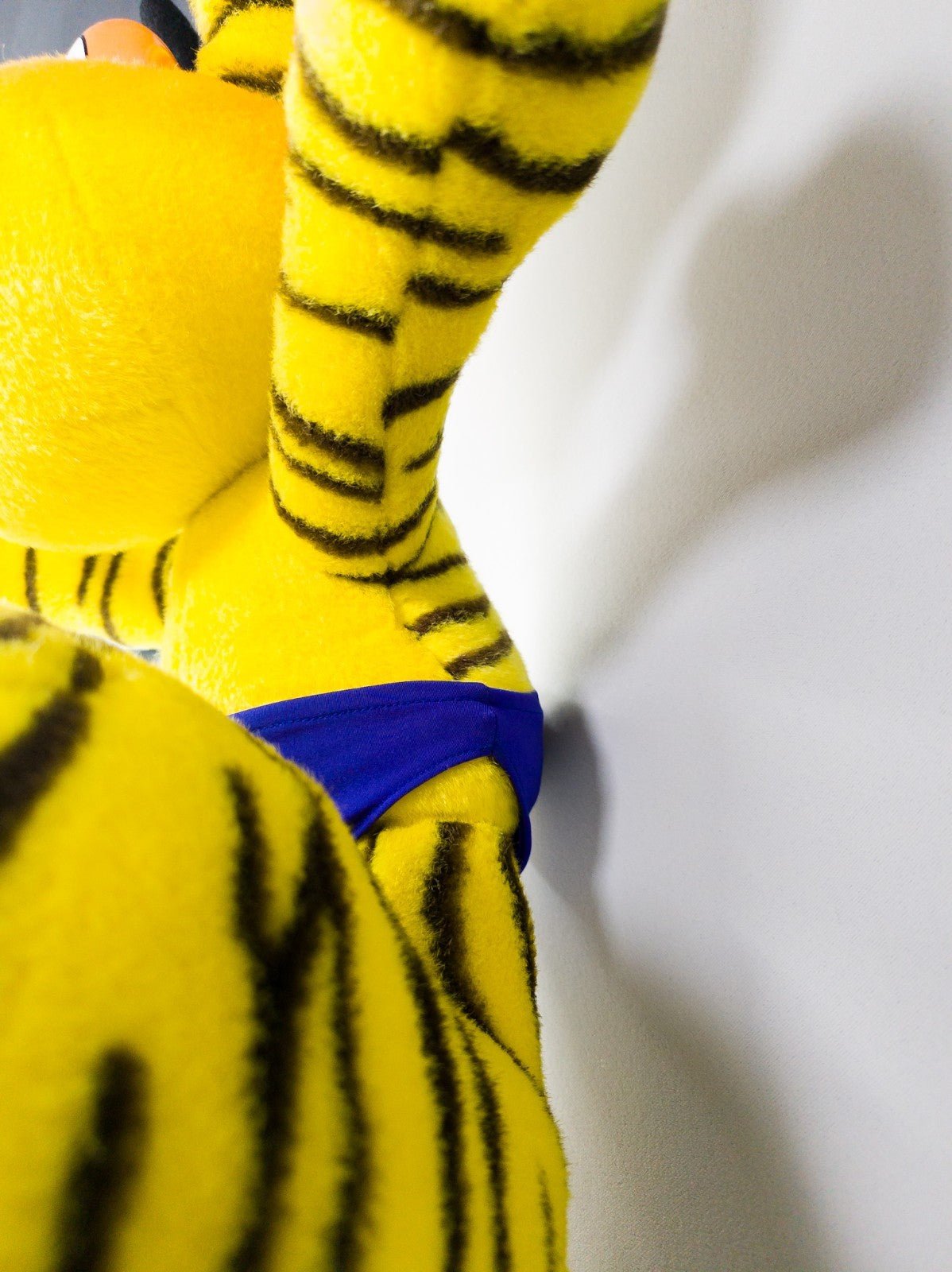 XXL Diddl Plüschfigur 90er Jahre 52 - 60cm Tigerlook Biegedraht selten Rarität TOP - nerdyvana.com