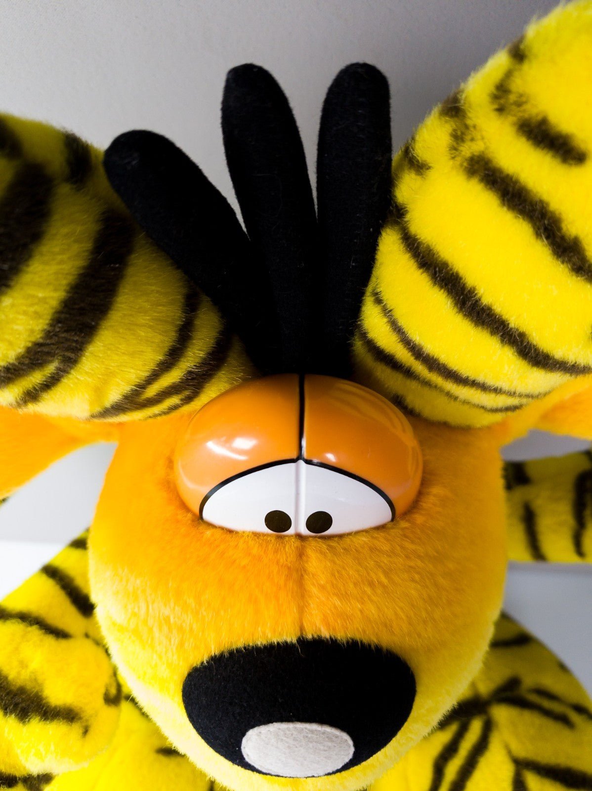 XXL Diddl Plüschfigur 90er Jahre 52 - 60cm Tigerlook Biegedraht selten Rarität TOP - nerdyvana.com