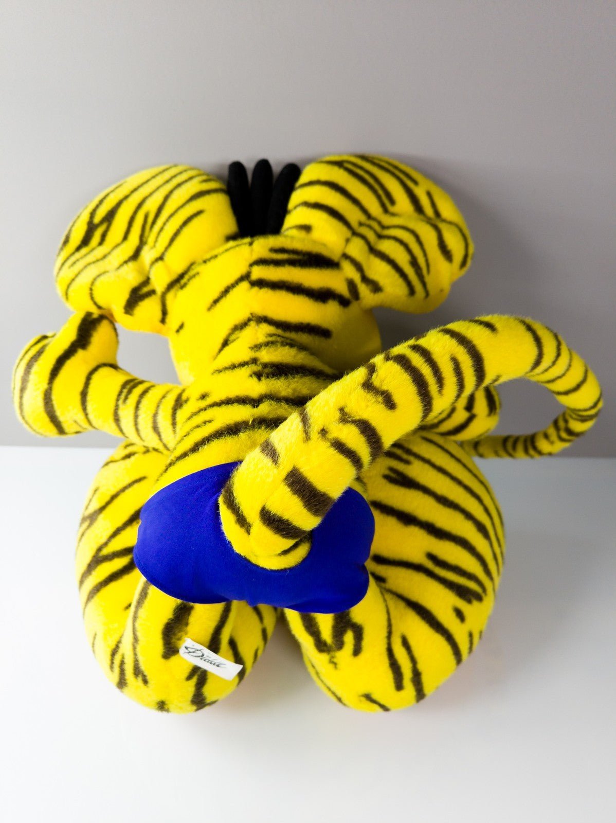 XXL Diddl Plüschfigur 90er Jahre 52 - 60cm Tigerlook Biegedraht selten Rarität TOP - nerdyvana.com