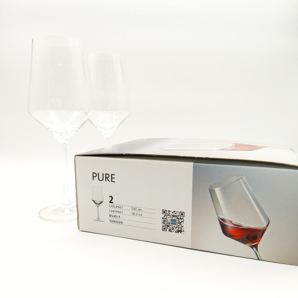 Zwiesel Kristallglas PURE Cabernet Weingläser 2er Set 540ml Neu OVP - nerdyvana.com