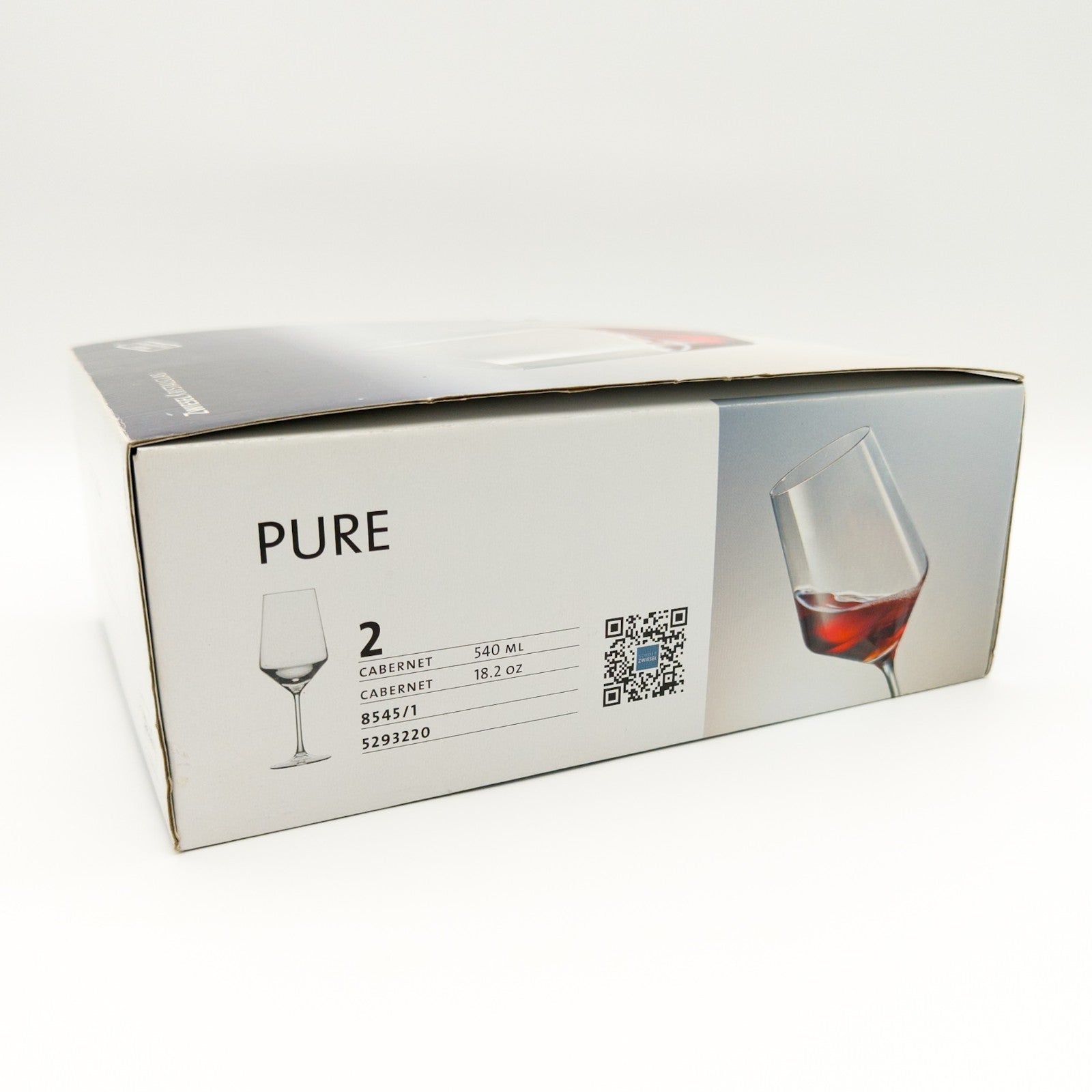 Zwiesel Kristallglas PURE Cabernet Weingläser 2er Set 540ml Neu OVP - nerdyvana.com